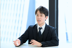 MEMBER INTERVIEW 05 営業本部 東京支社 企画営業2部 藤原健太